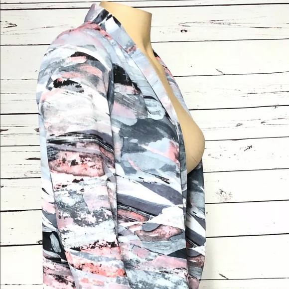 Lush Print Blazer Size Small - Picture 2 of 5